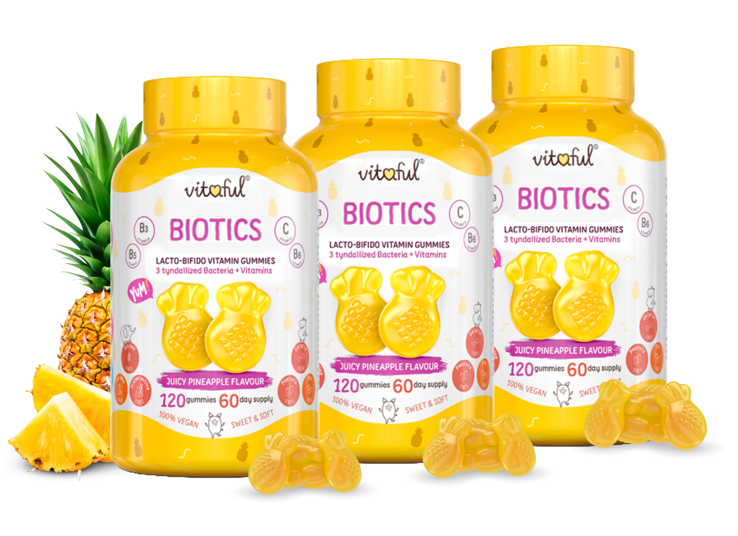 Biotics – Lacto-Bifido Gumivitamin (6 havi adag)