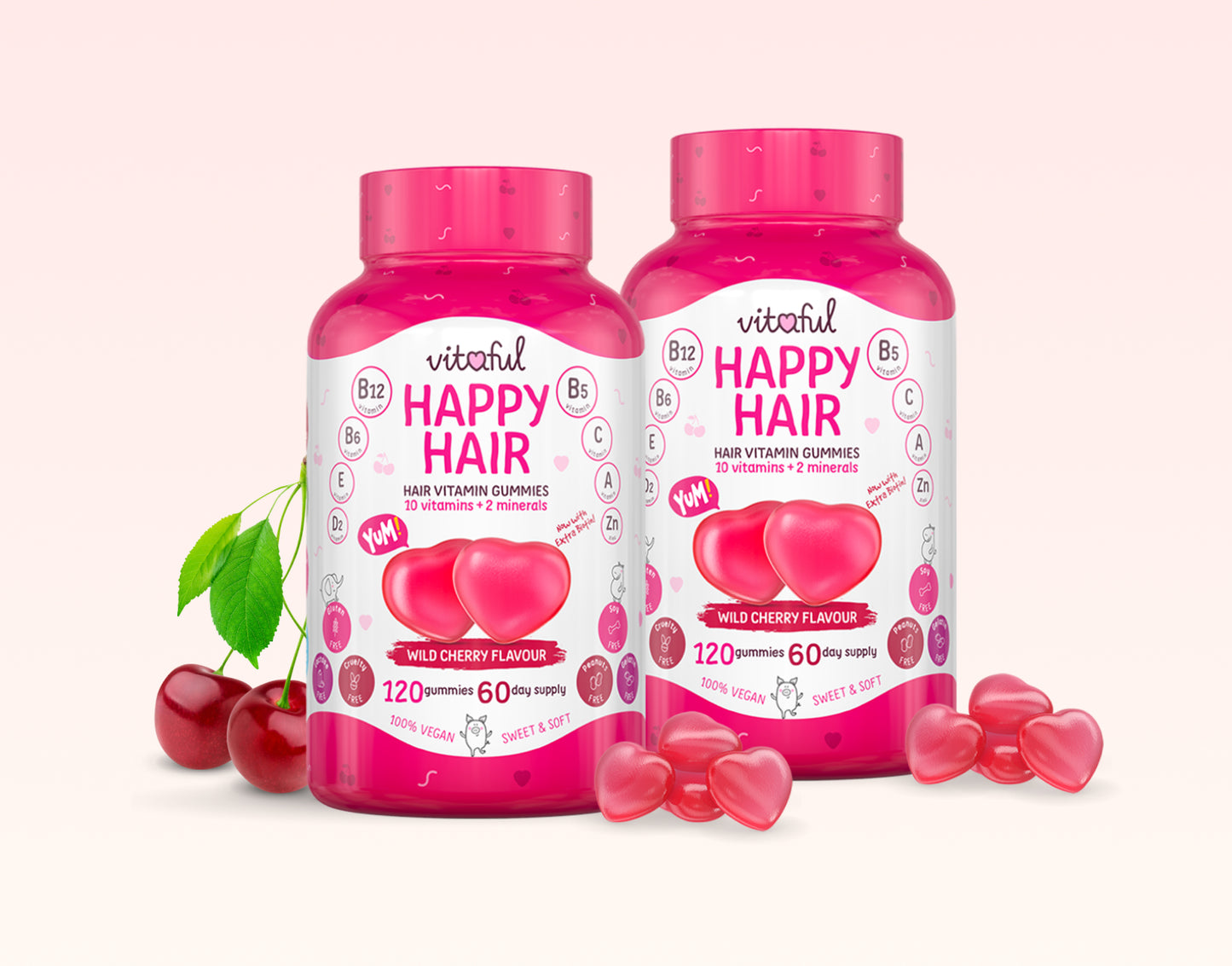 Happy Hair - Hajvitamin csomag (4 havi adag)
