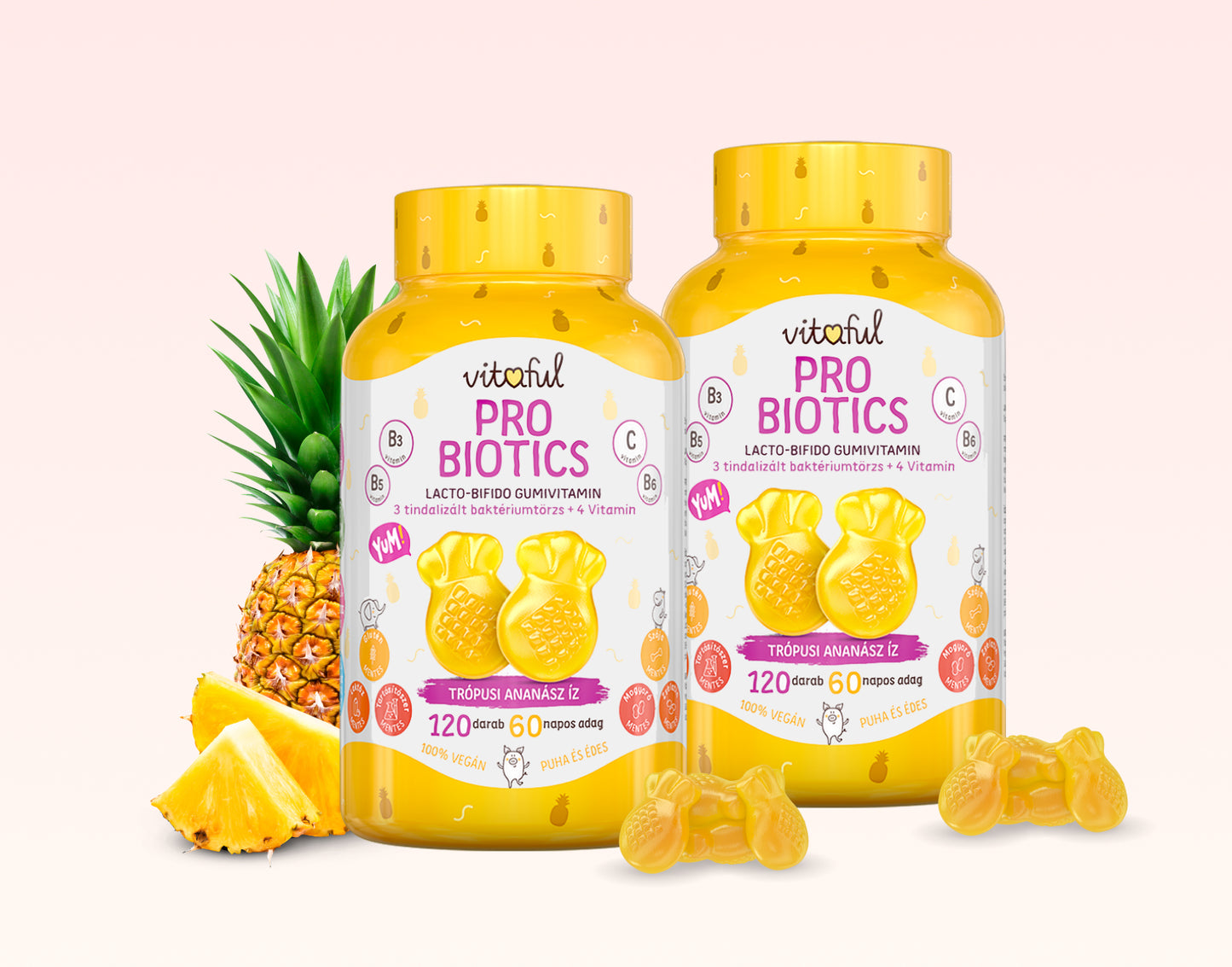 Probiotics – Lacto-Bifido Gumivitamin (4 havi adag)