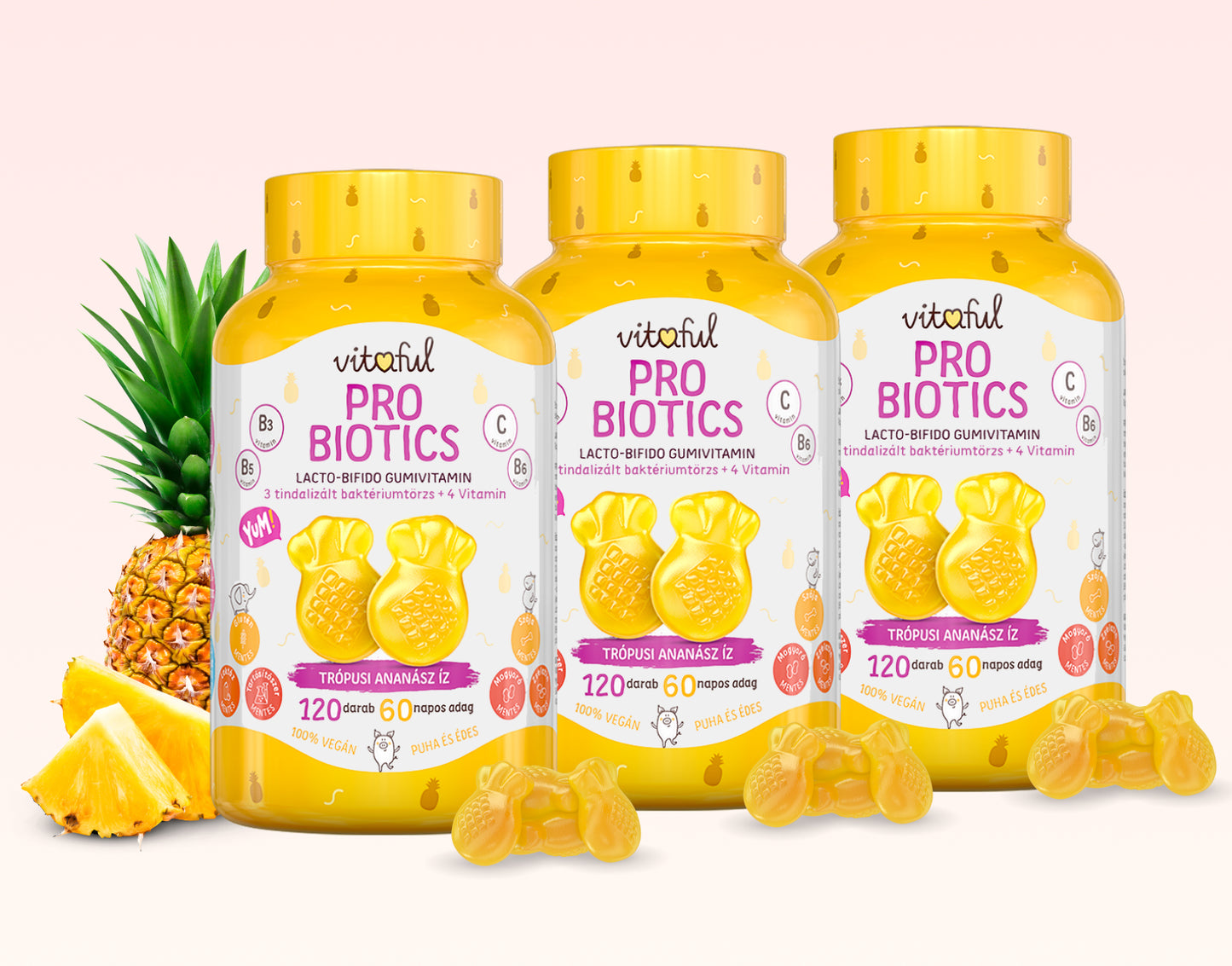 Probiotics – Lacto-Bifido Gumivitamin (6 havi adag)