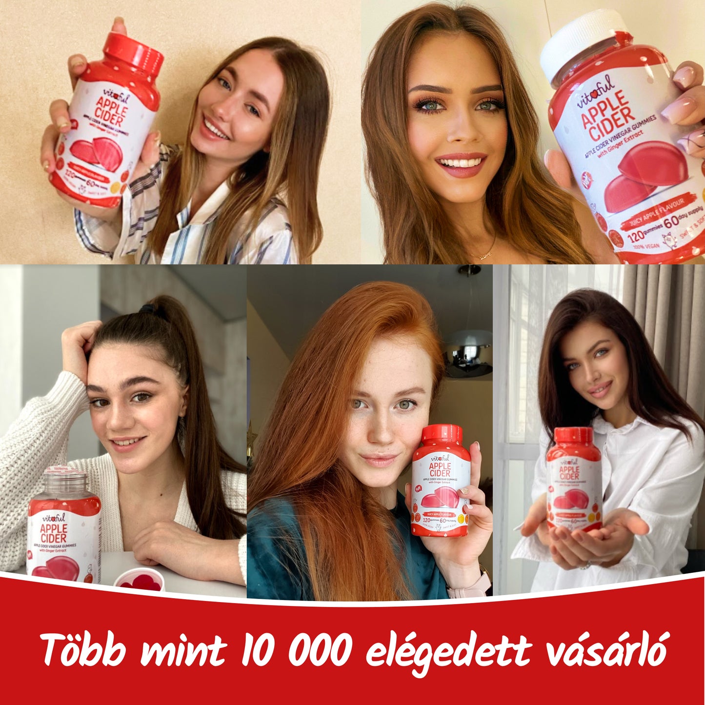 Apple Cider - Almaecet Gumivitamin (4 havi adag)