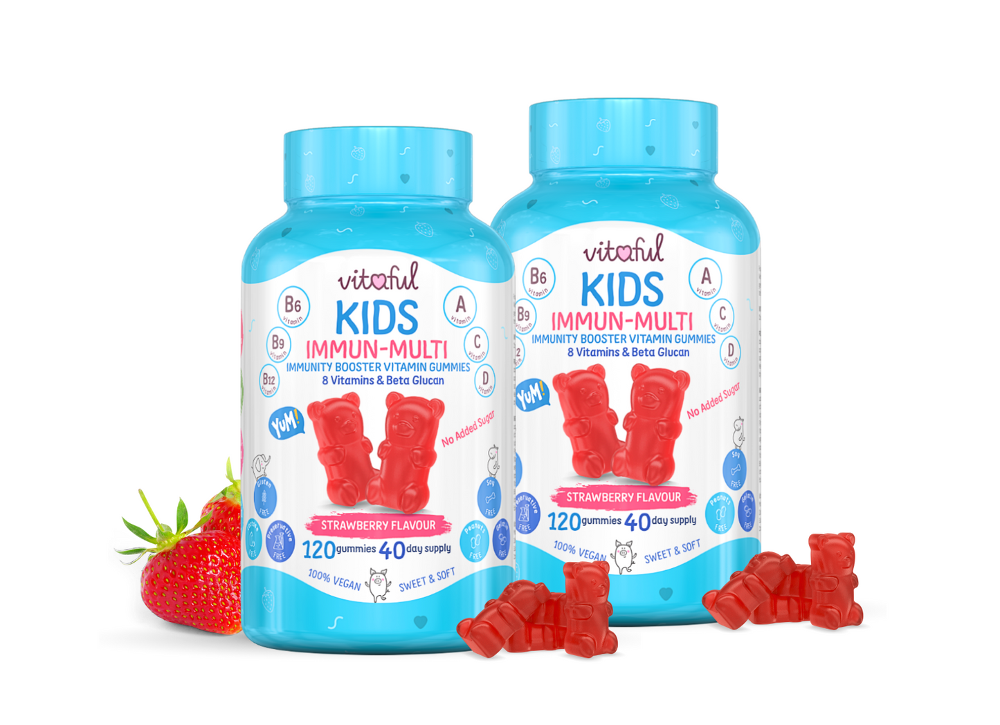 Kids Immun-Multi Gumivitamin Gyerekeknek 2 doboz