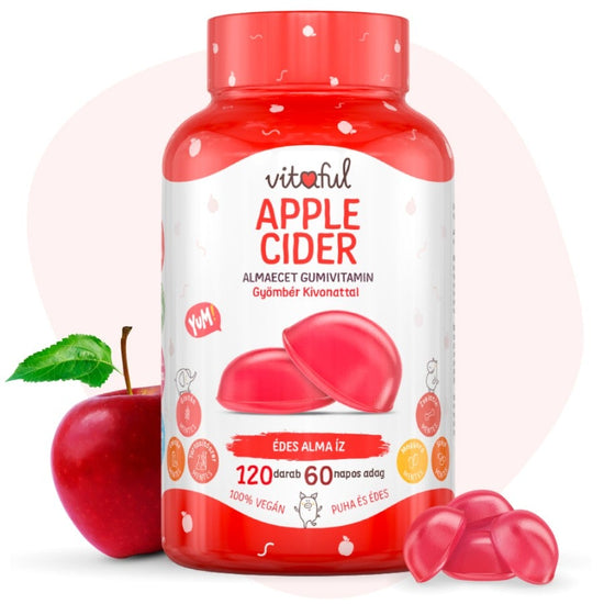 Apple cider almaecet vegan gumivitamin a jo emesztesert.